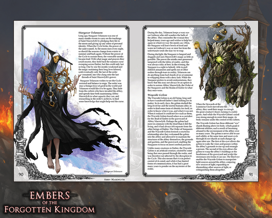 Embers of the Forgotten Kingdom - Leatherbound (AUS)