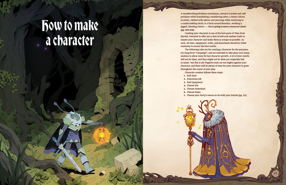 Tales From Myriad: Corebook - (AUS)