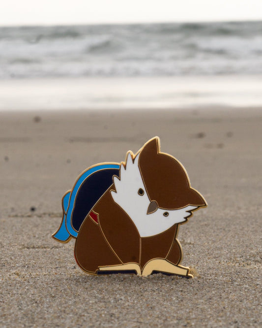 Owlbear Wizard Pins (AUS)