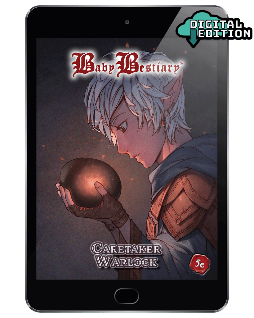 Baby Bestiary: Caretaker Warlock (5e) - Digital Edition