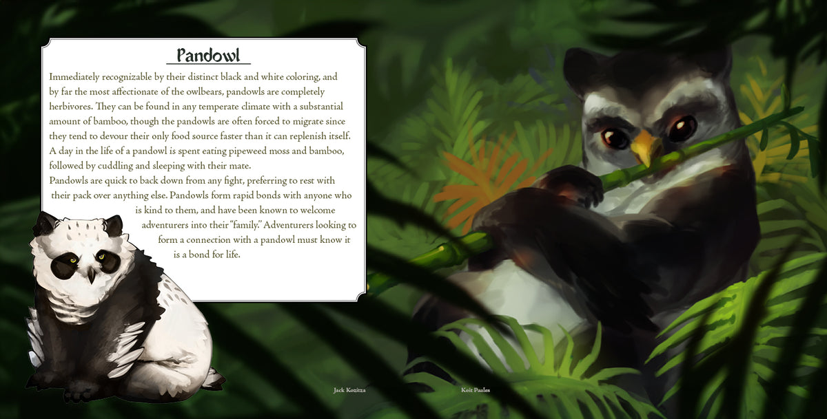 Hoot and Growl: An Owlbear Lorebook - Digital Edition
