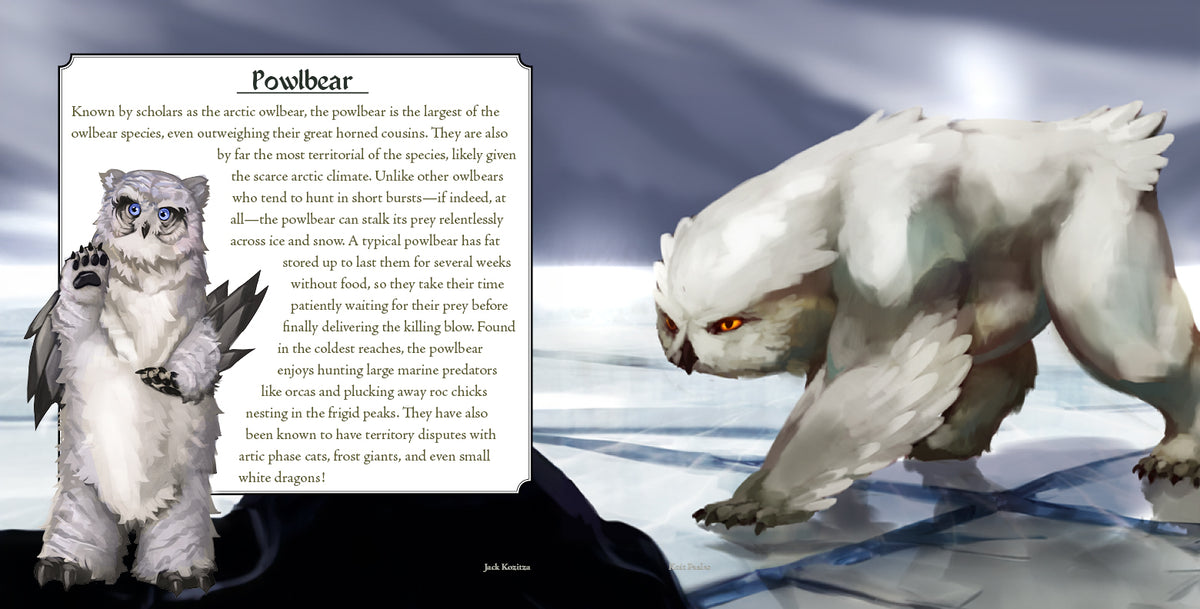 Hoot and Growl: An Owlbear Lorebook - Digital Edition