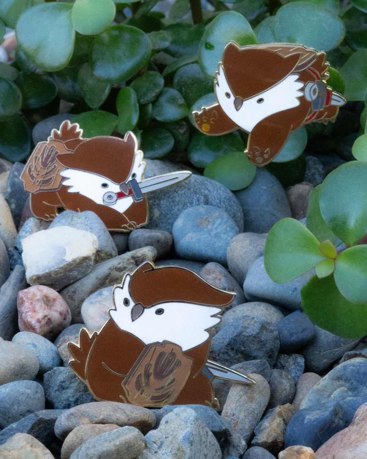 Owlbear Fighter Pins (AUS)