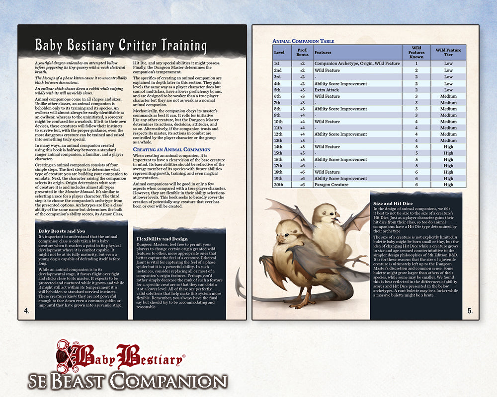 Beast Companion Guide (5e) - Digital Edition
