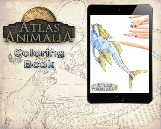 Atlas Coloring Book - Digital Edition