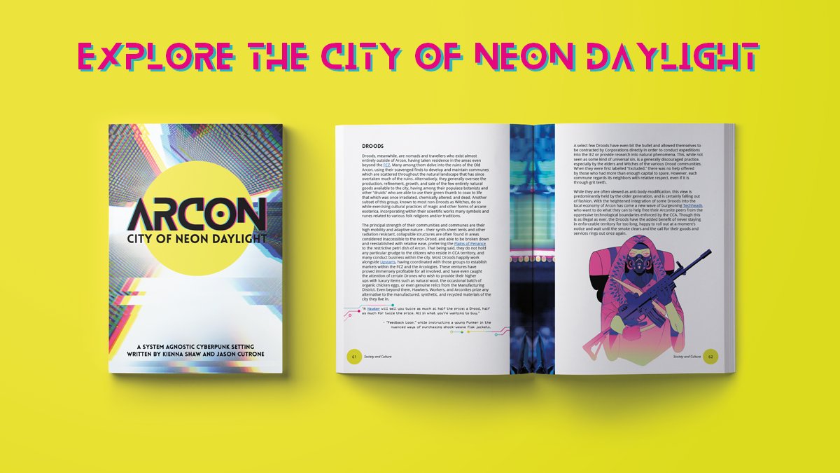 Arcon: City of Neon Daylight - Digital Edition