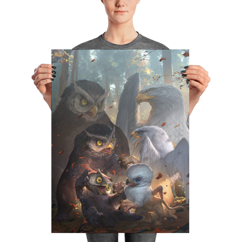 Baby Bestiary Volume 1 Cover Print